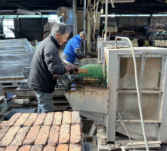 煉瓦加工